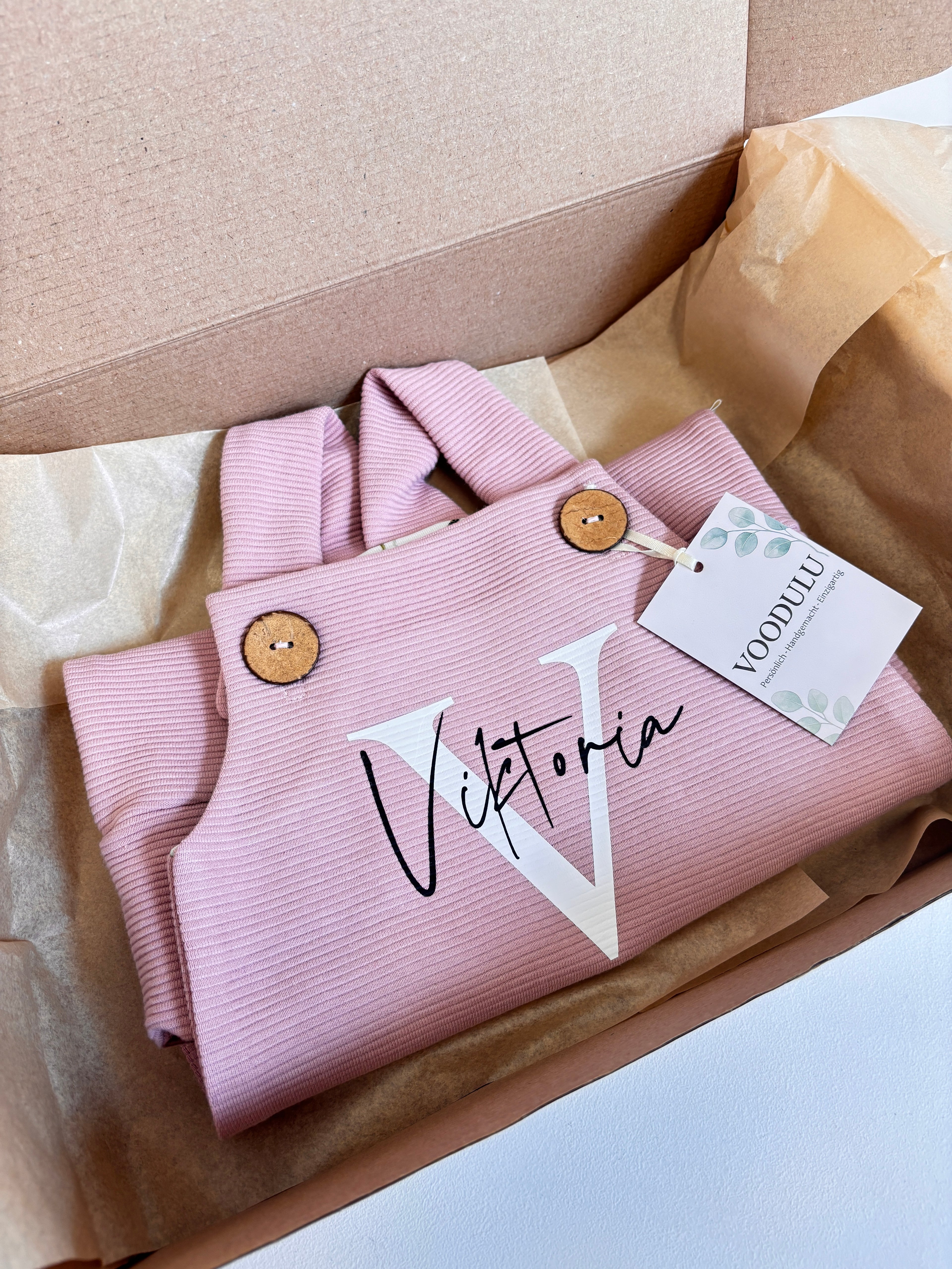 Latzhose "rosé"