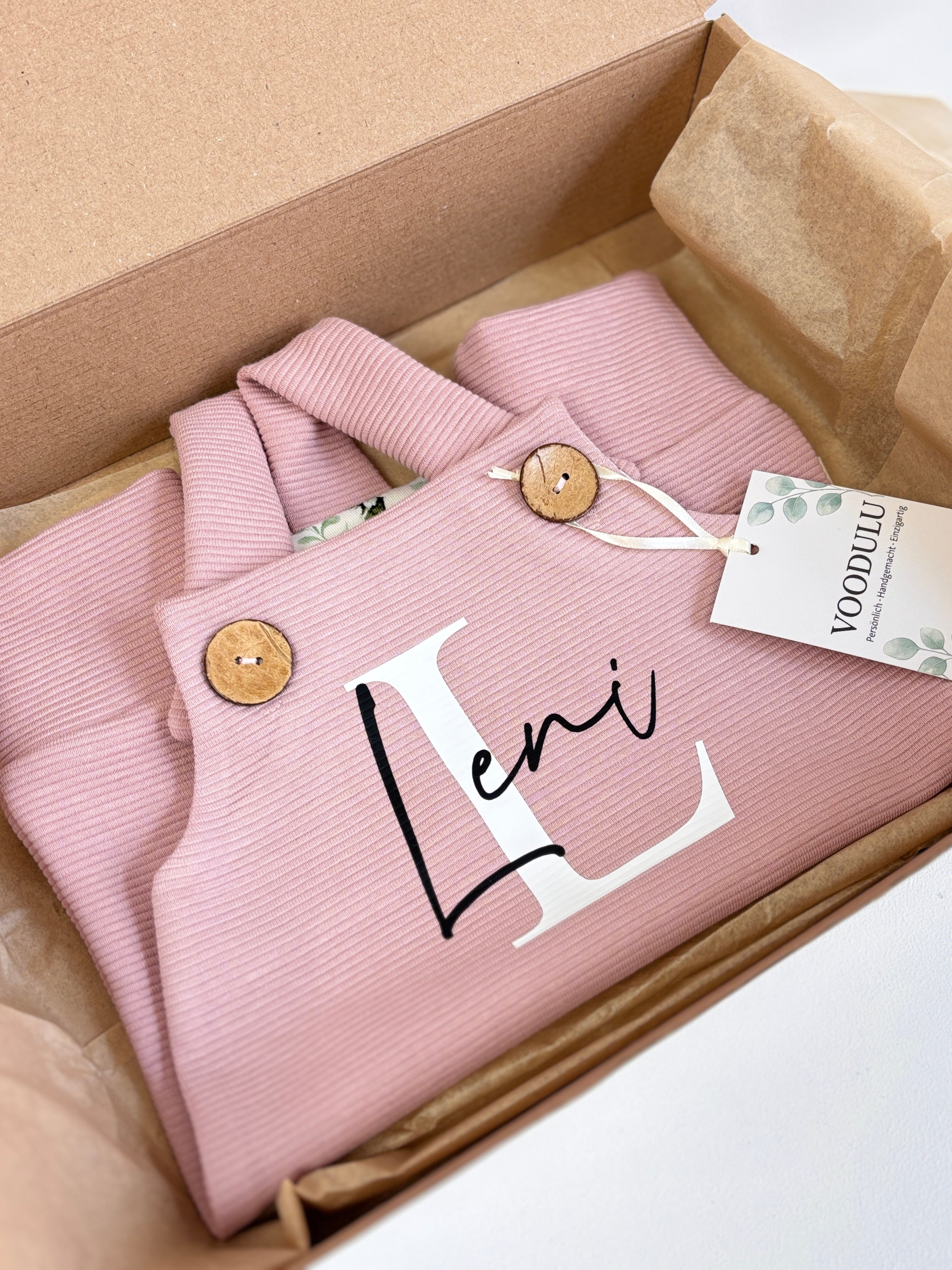 Latzhose "rosé"