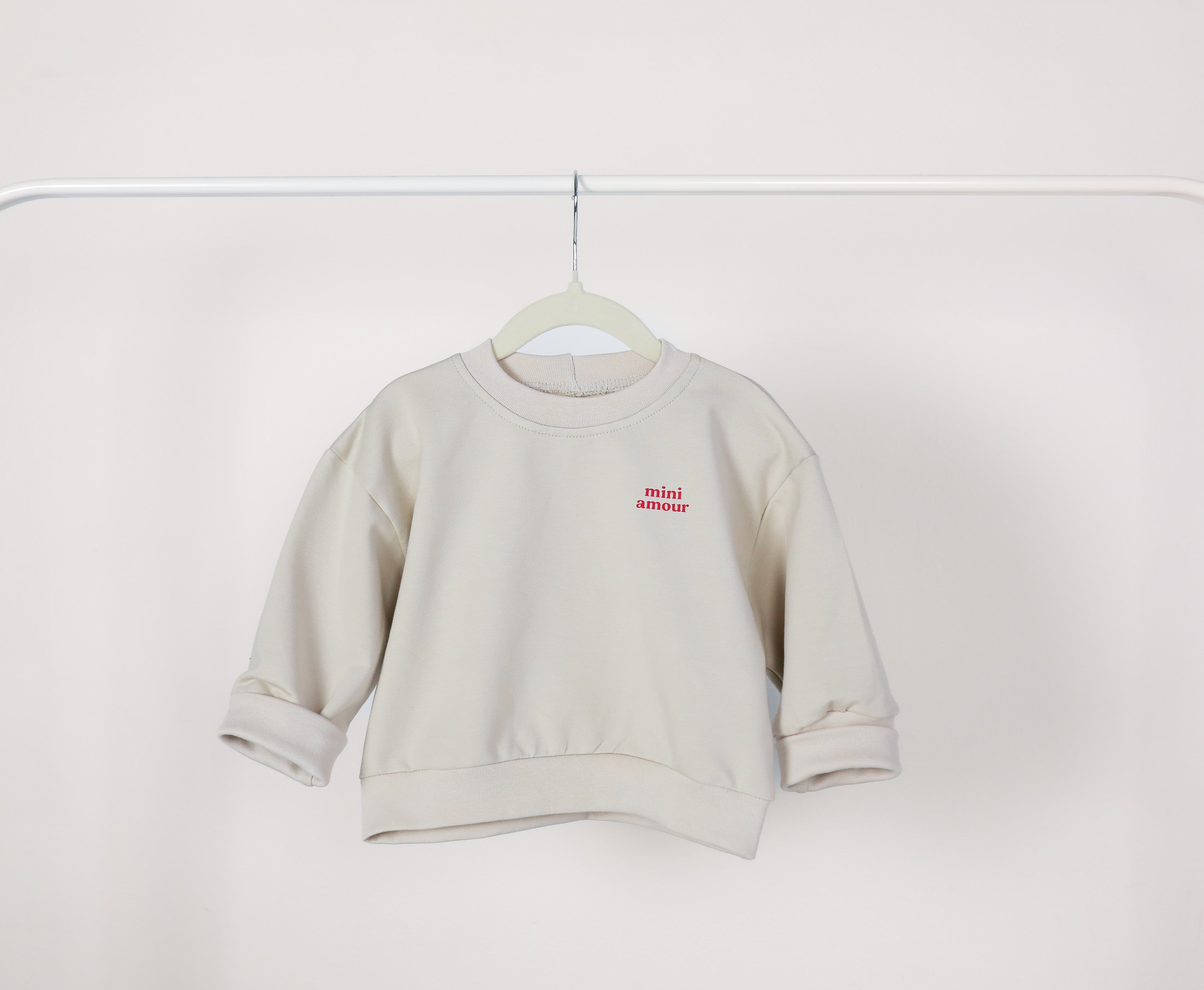Sweatshirt "mini amour"