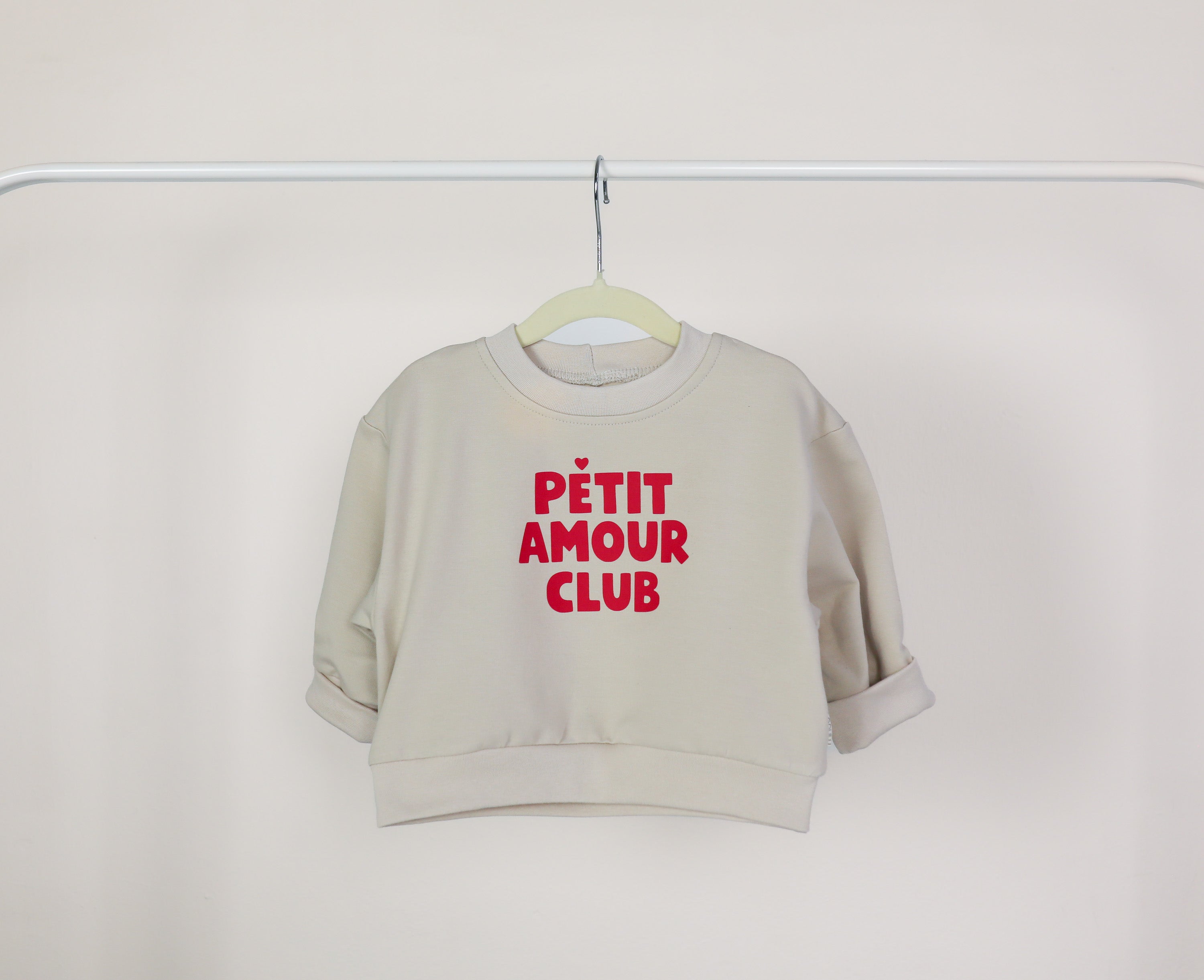 Sweatshirt "petit amour club"
