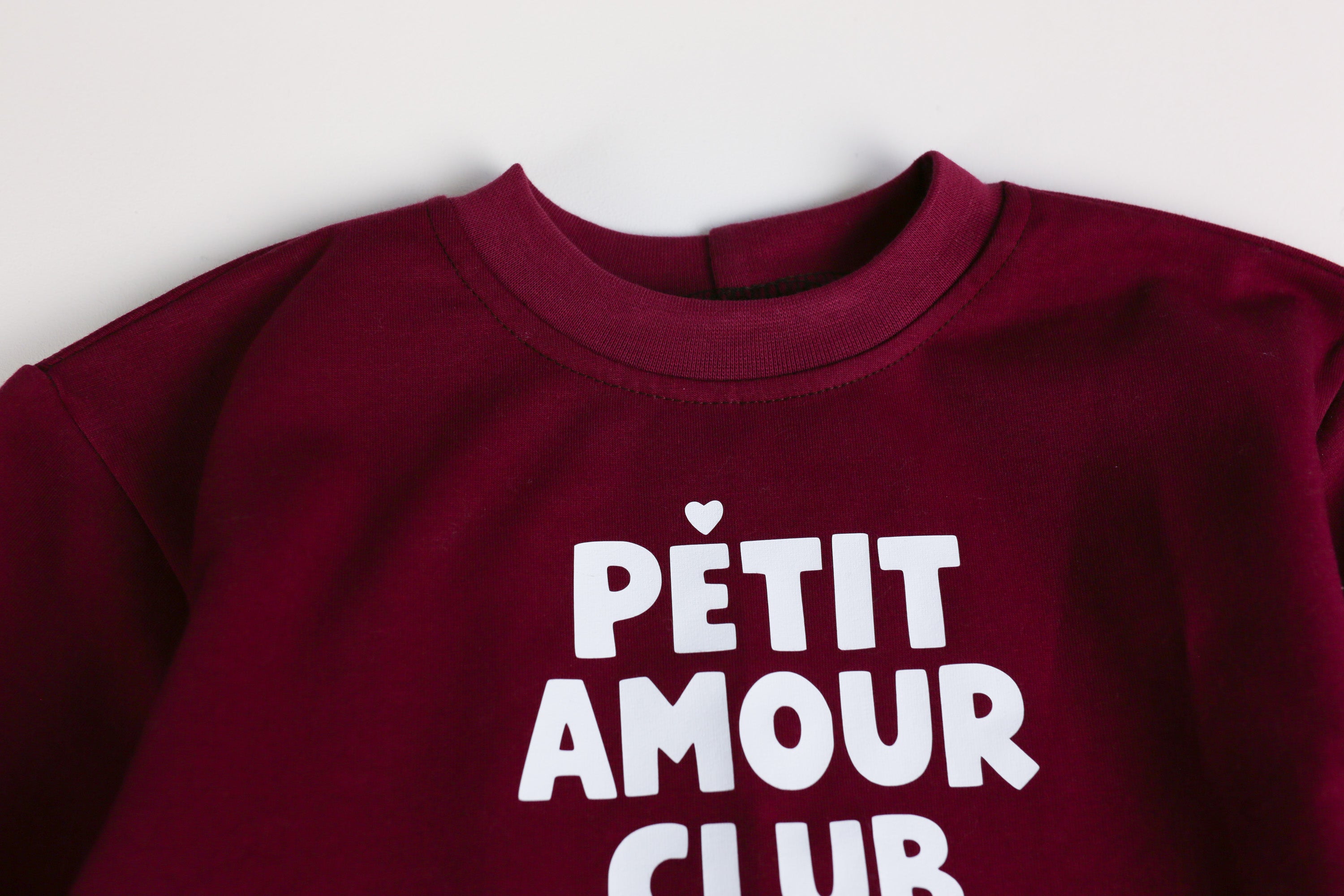Sweatshirt "petit amour club"