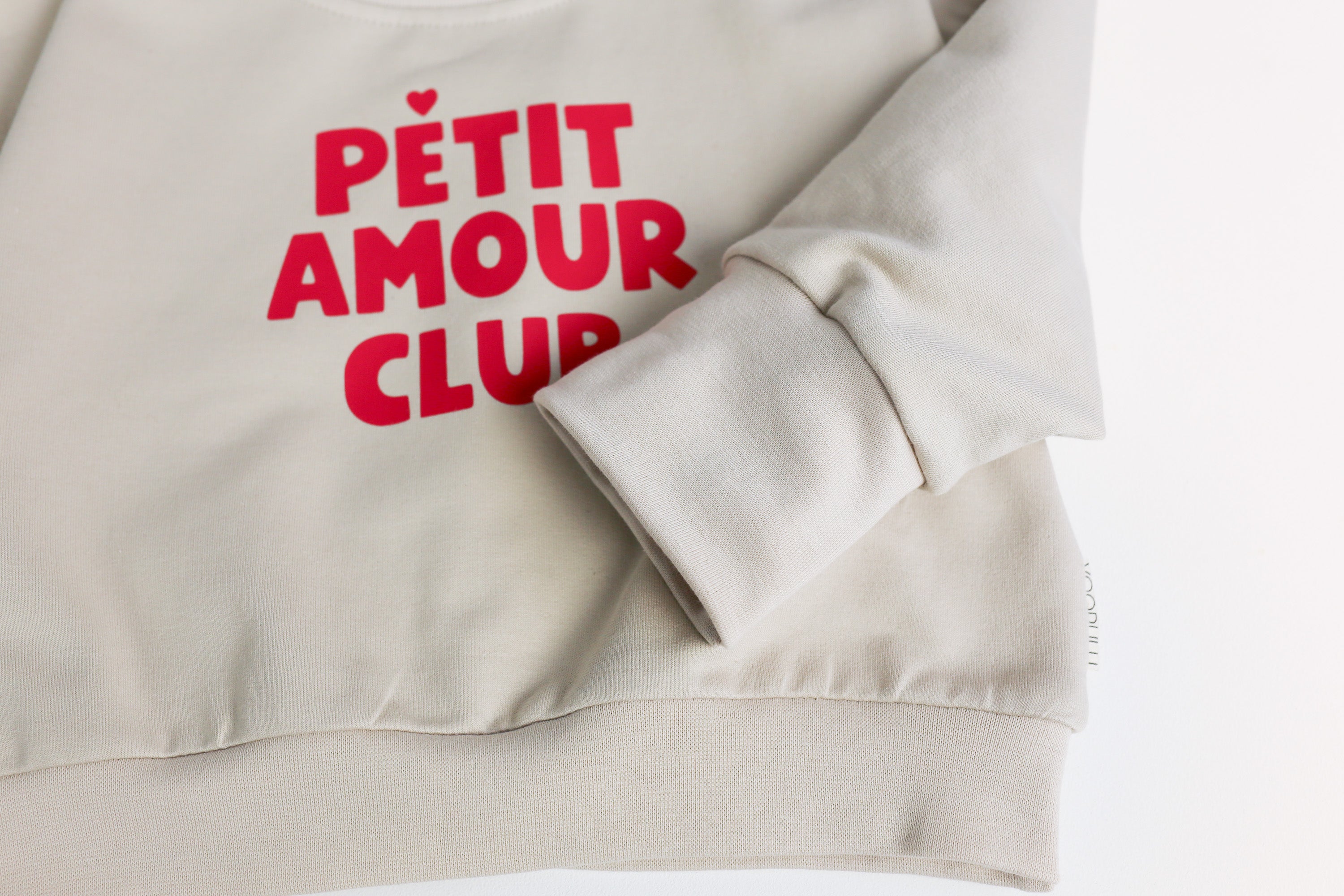 Sweatshirt "petit amour club"