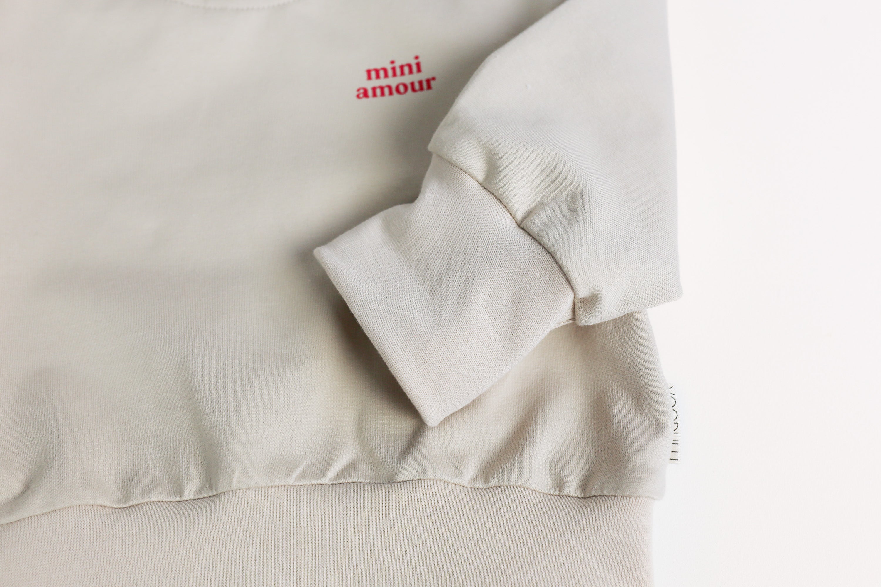 Sweatshirt "mini amour"