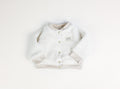 Baby Teddy Collegejacke in Ecru von VOODULU
