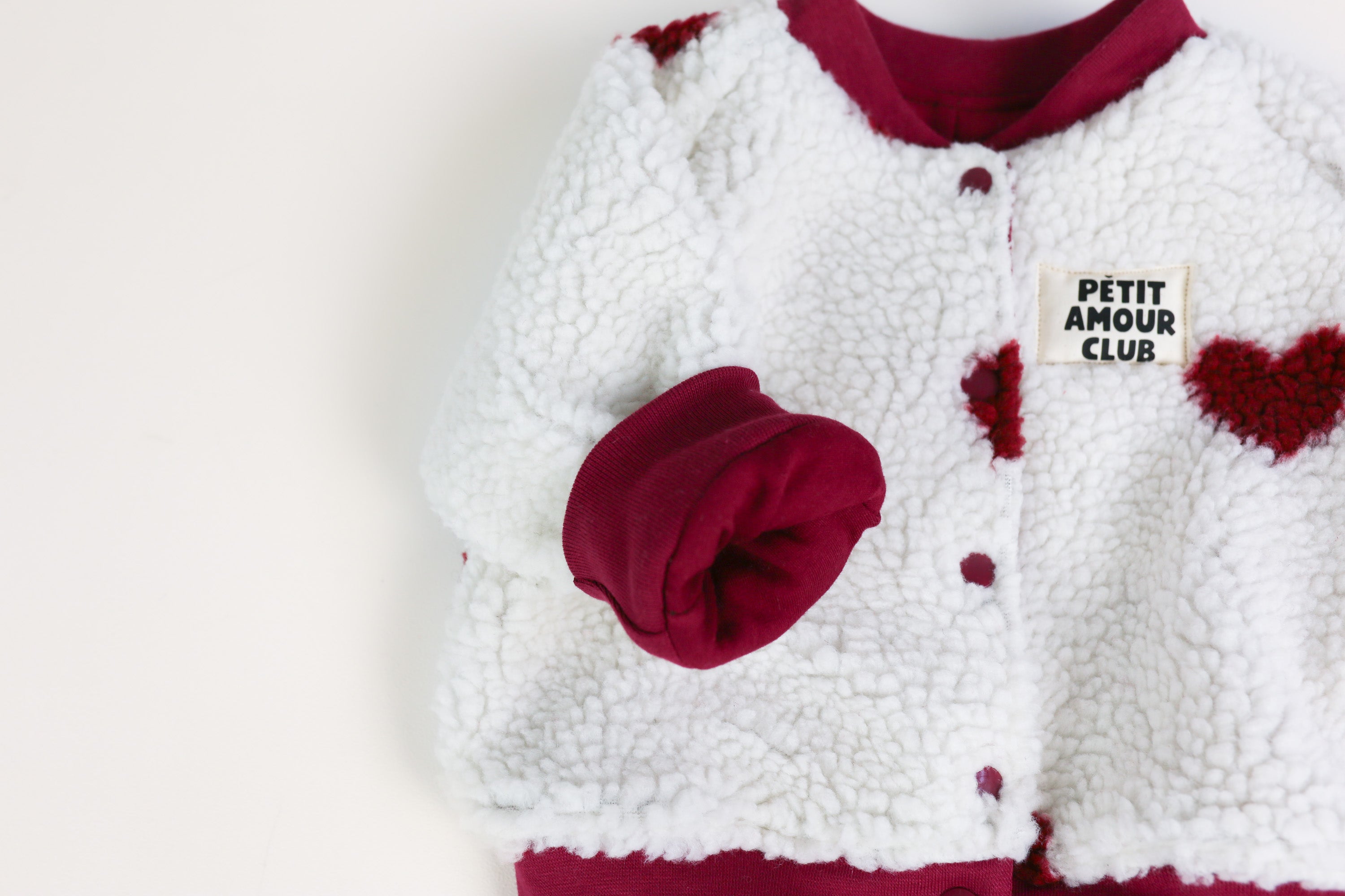 Collegejacke "petit amour"