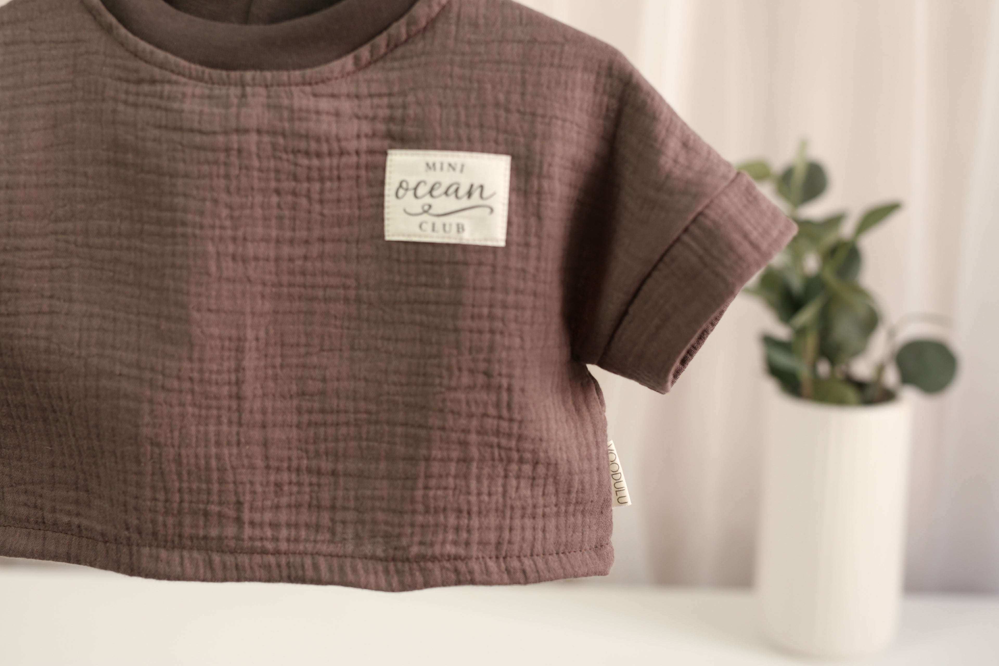 Oversize T-Shirt – Braun