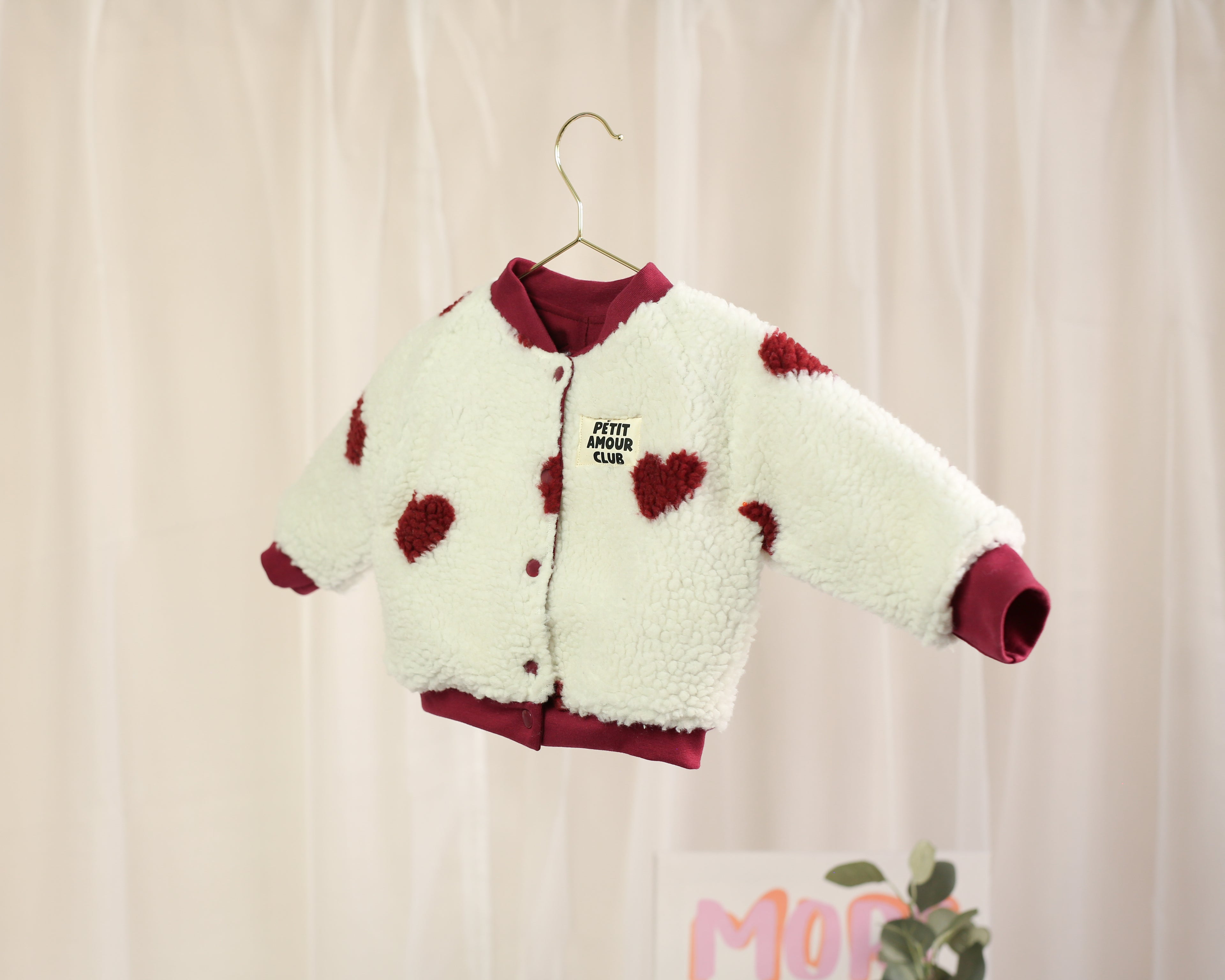 Collegejacke "petit amour"