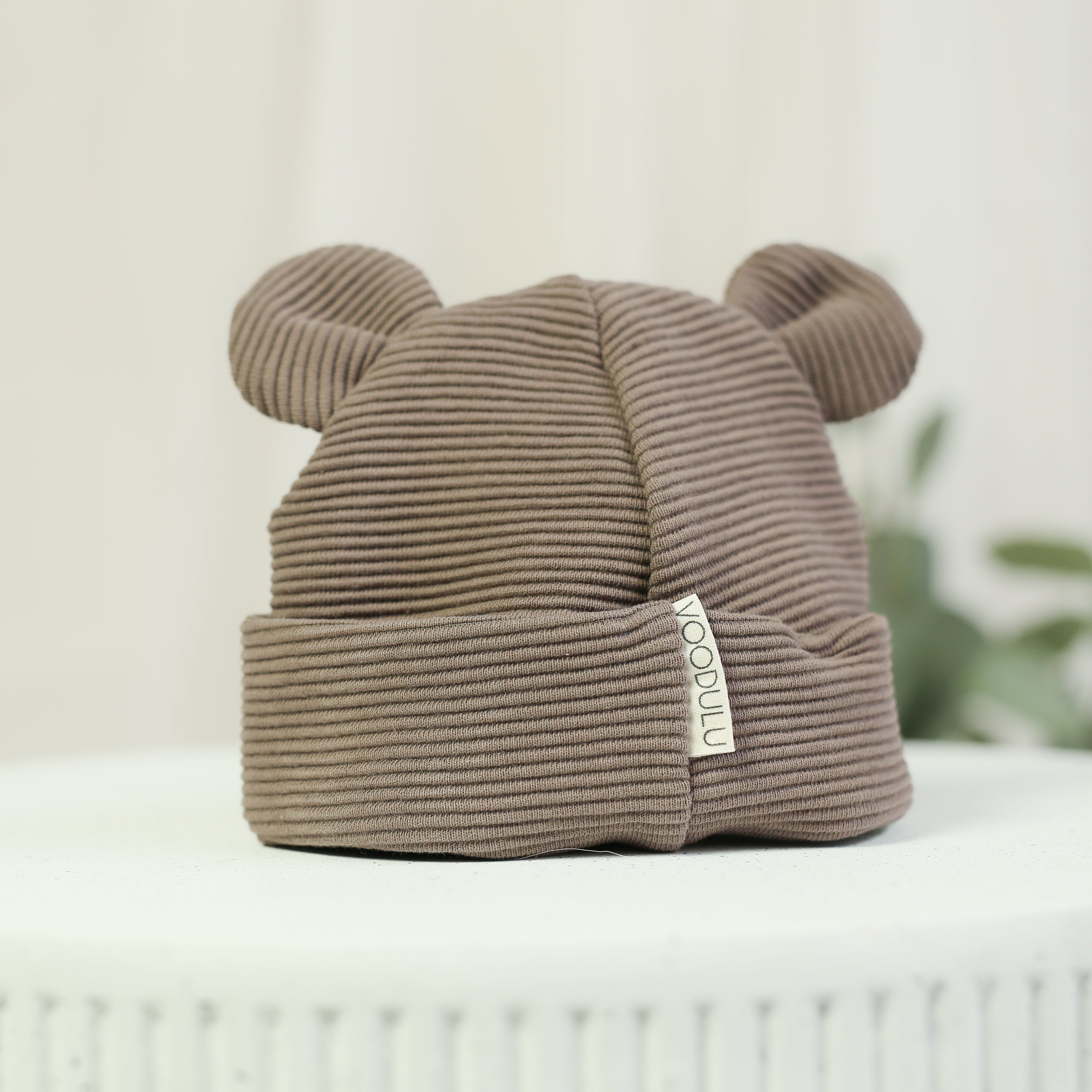 Teddy Mütze "brown"