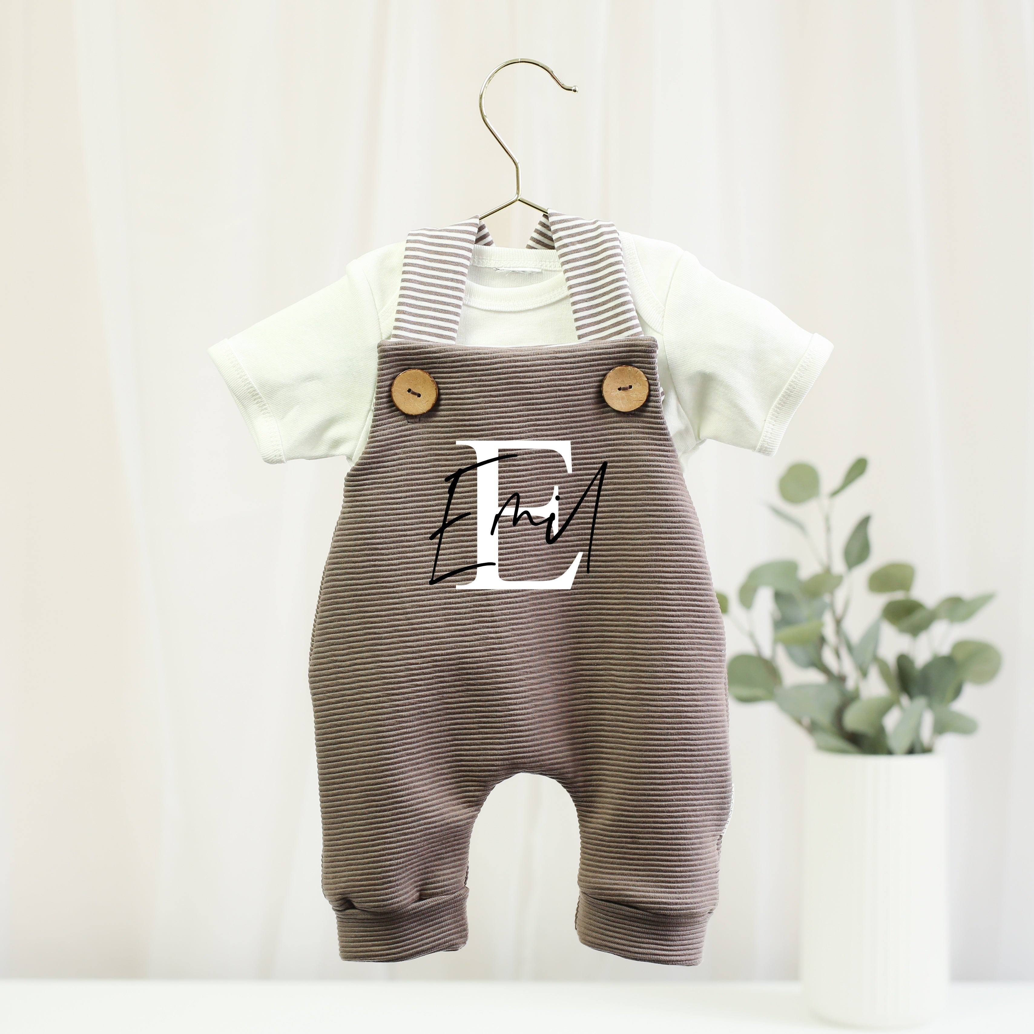 Teddy Monogram brown