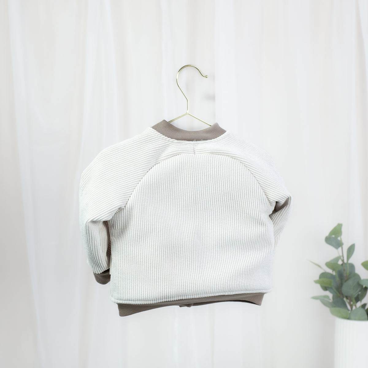 Cord Collegejacke – Soft Beige
