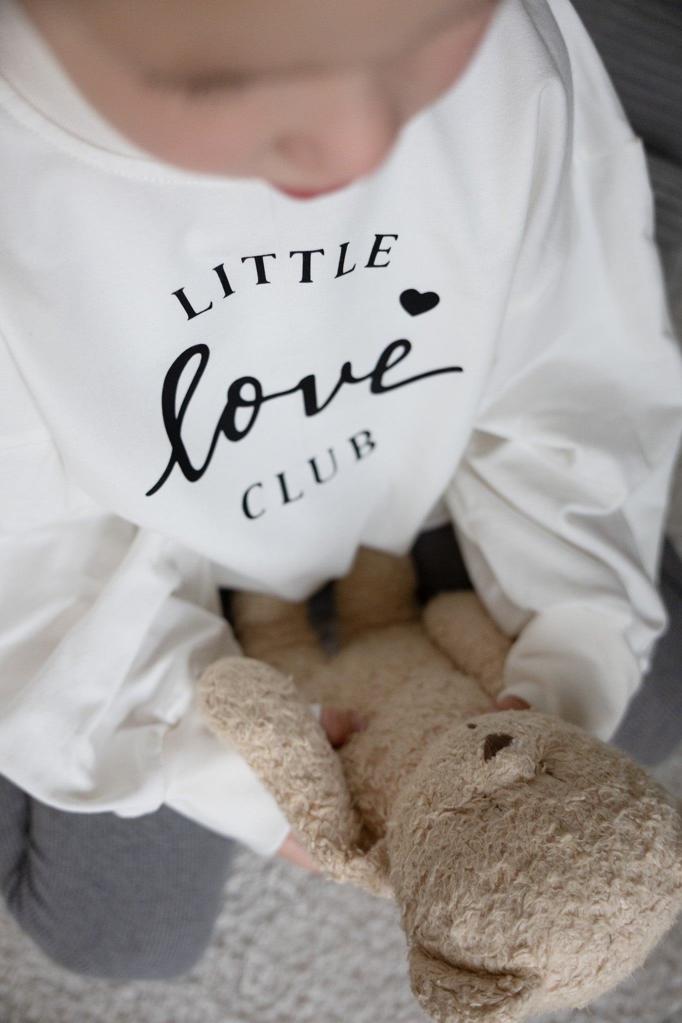 Oversize Pullover in Ecru von VOODULU für Baby & Kinder 